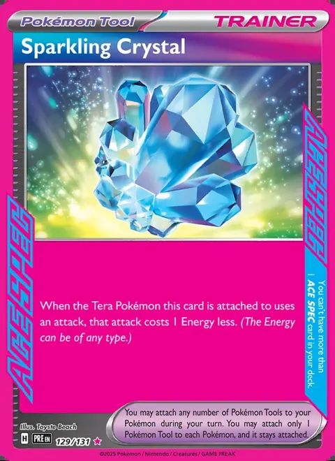 Sparkling Crystal 129/131 — reference scan
