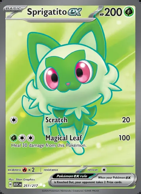Sprigatito ex 251/217 — reference scan