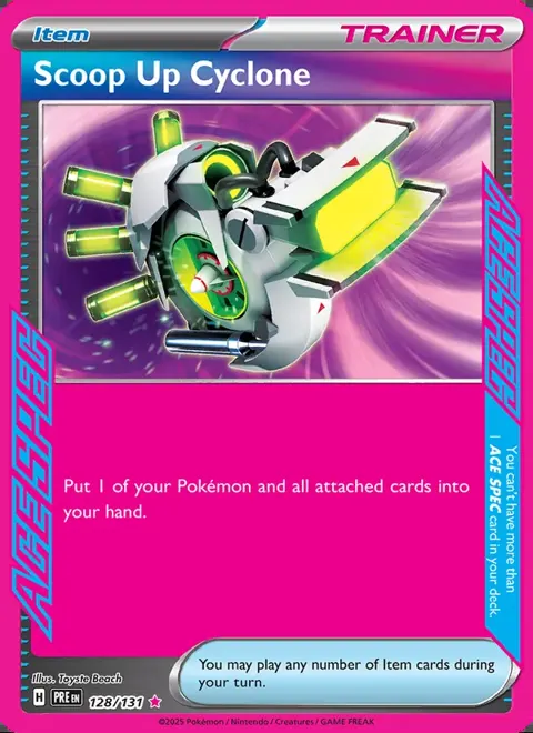 Scoop Up Cyclone 128/131 — reference scan